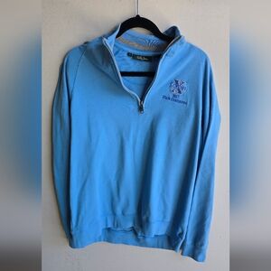 Blue Half-Zip Bobby Jones  St Xavier Sweater